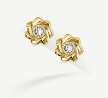 Load image into Gallery viewer, Star Talon Earrings&lt;br&gt;Pavé Diamonds / 18K Gold
