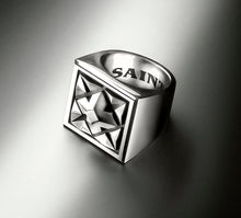 Load image into Gallery viewer, Classic Crown Signet Ring&lt;br&gt;in Sterling Silver
